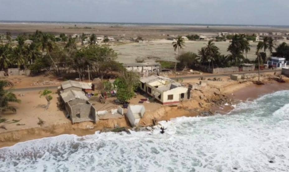 Volta Coastline Under Siege