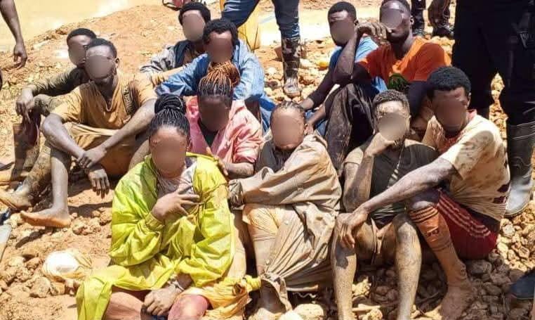 15 Suspected Illegal Miners Arrested At Manso Adubia