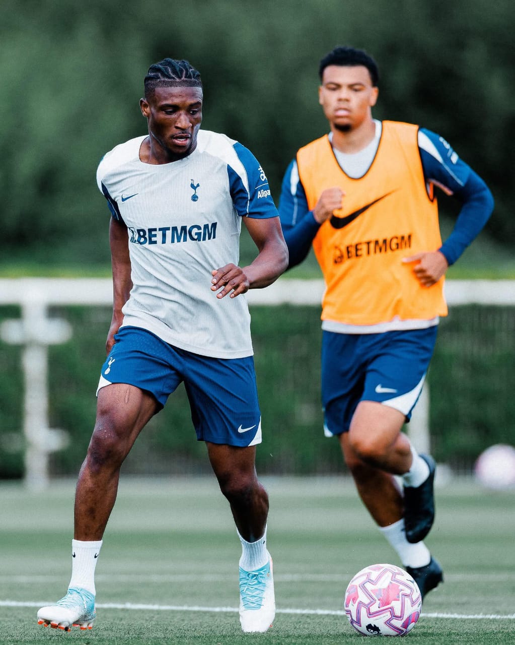 Mohammed Kudus Takes Training Session With Tottenham Hotspur