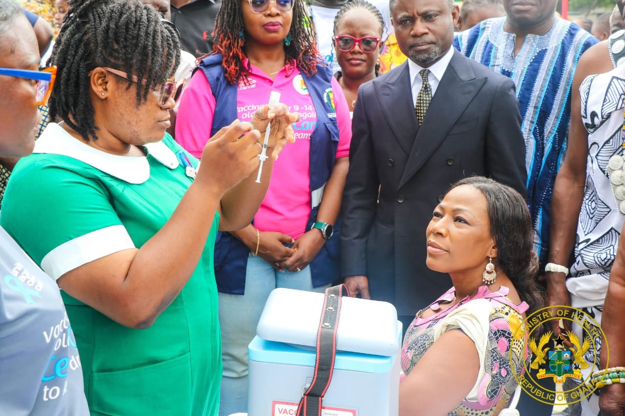 Ghana Takes Bold Step To End Cervical Cancer With Nationwide HPV Vaccination Drive For Girls Aged 9–14