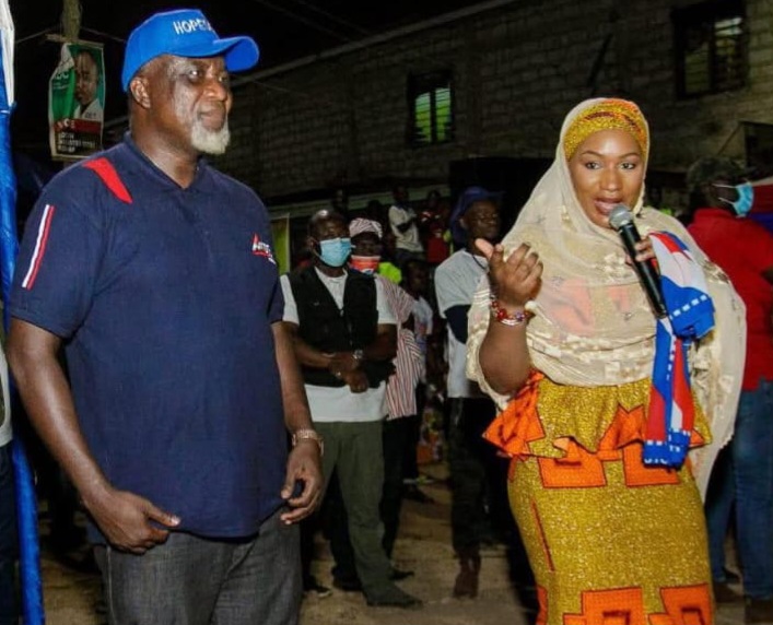 Samira Bawumia Snubs Hopeson Adoryes At Public Event 