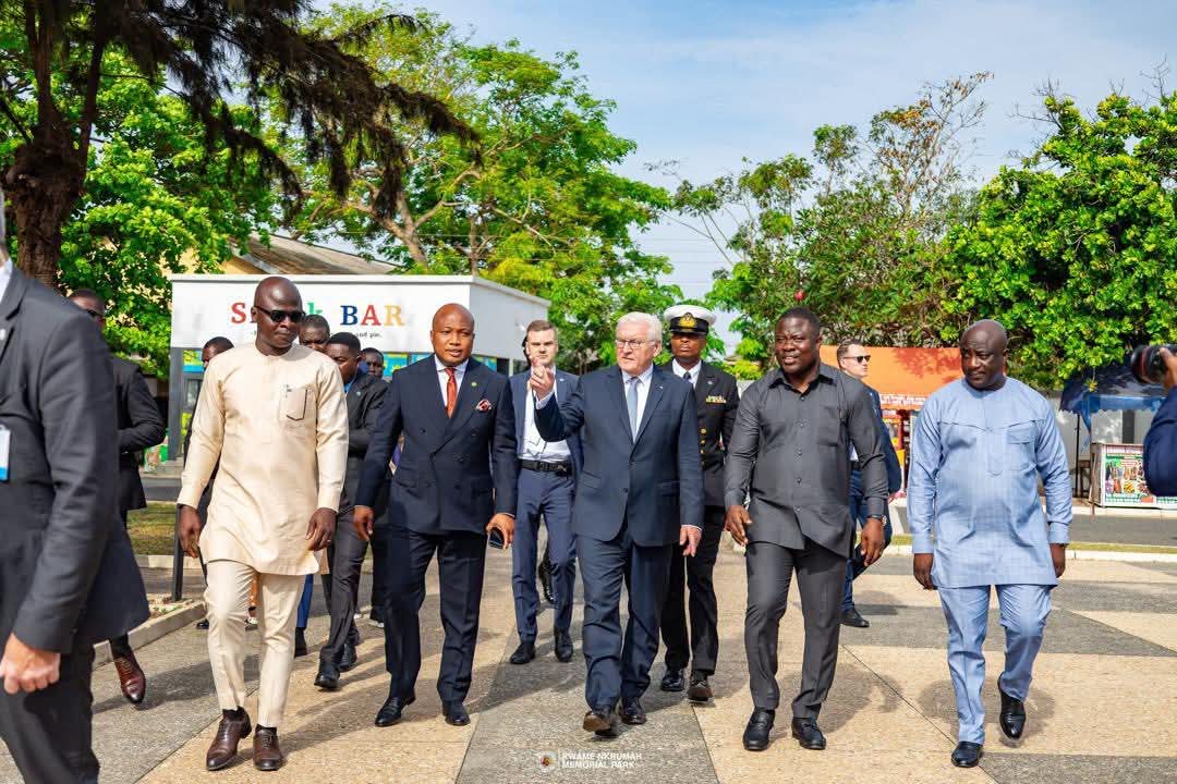German President Frank-Walter Steinmeier Pays Tribute To President Nkrumah 