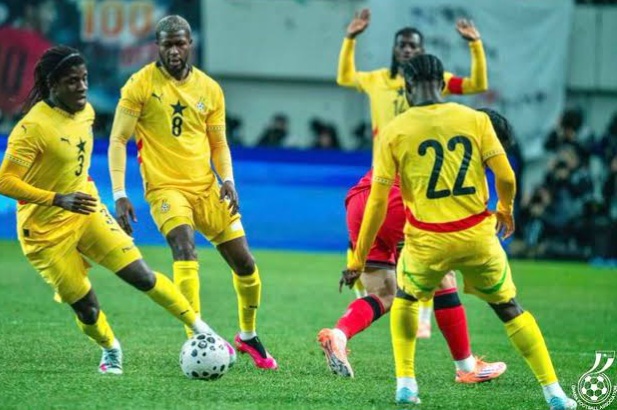 Black Stars Fail To Shine Against South Korea, Losing 1-0