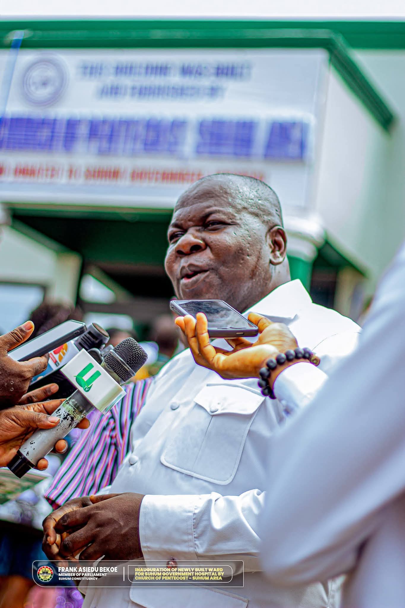 Suhum MP Hails Church Of Pentecost For Strengthening Healthcare Access With New Executive Ward