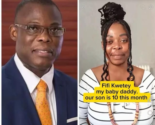 BOMBSHELL! Joyce Dzidzor Mensah Names Fifi Kwetey As Child’s Father, Calls For DNA Test