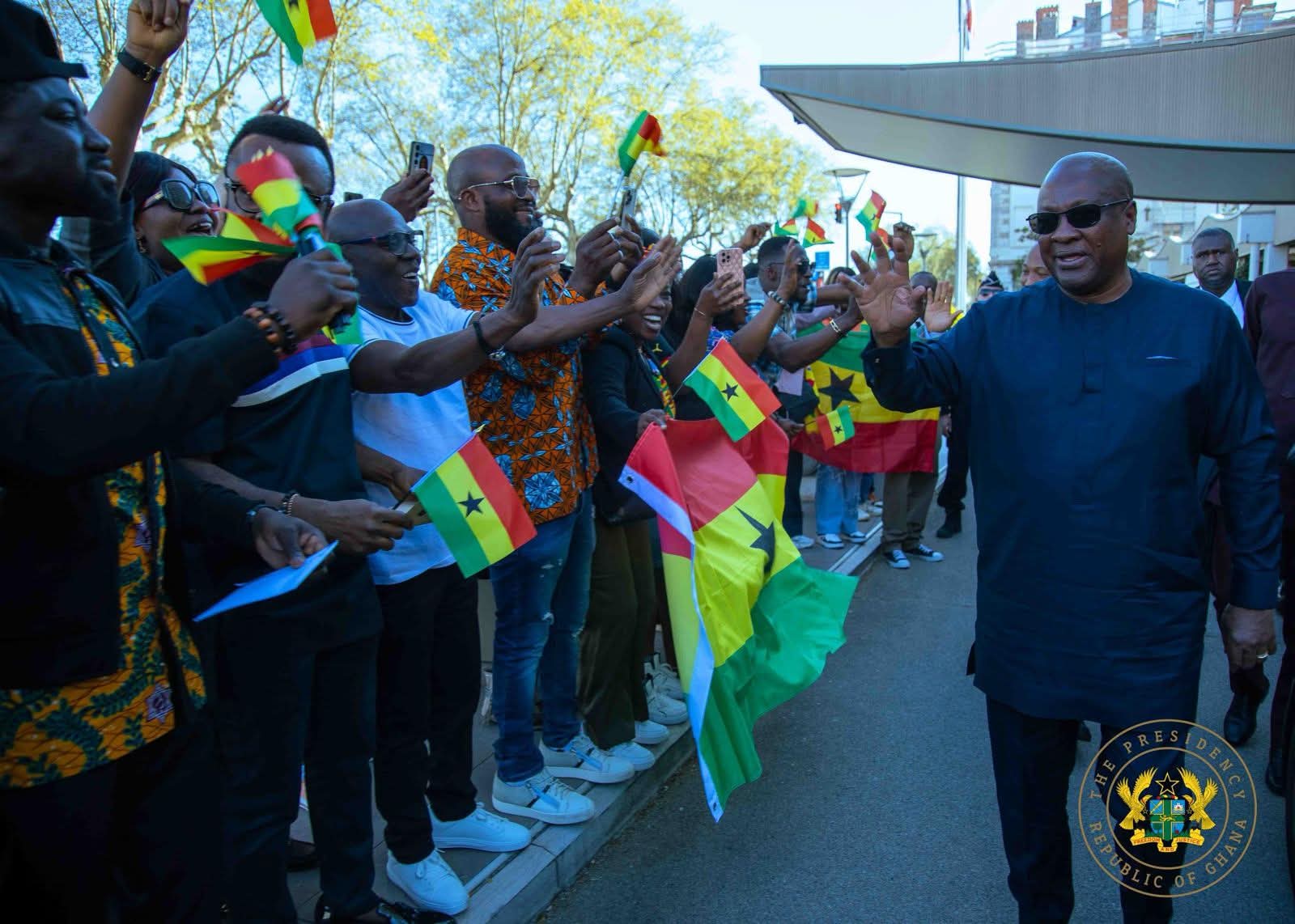 Mahama Storms France For One Health Summit, Macron Talks On Bilateral Ties   