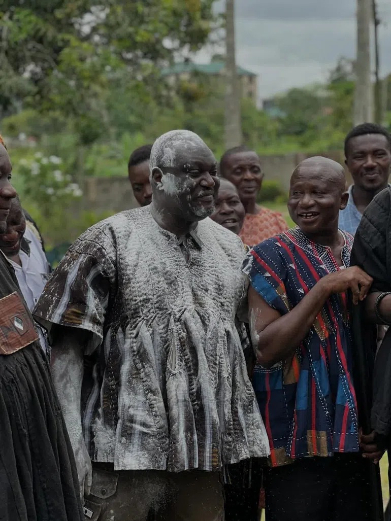 Actor Mikki Osei Berko Enstooled Chief In Adamorobe