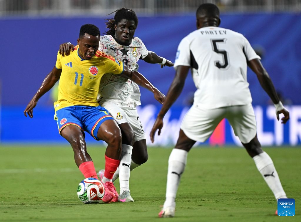 Ghana’s World Cup Dream Ends As Arias Goal Sends Colombia Into Last 16