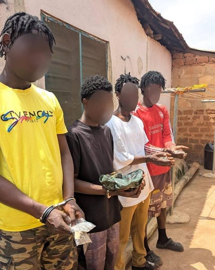 Police Smash 44 Syndicate University Students In Kumasi
