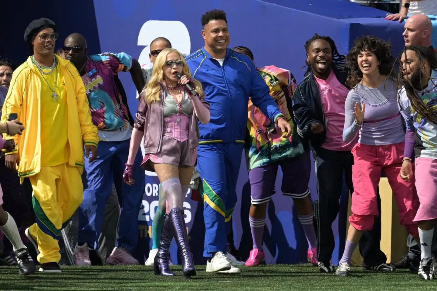 Global Celebrities Light Up For World Cup Final
